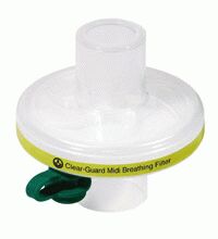 1644000-Clear-Guard Midi low volume breathing filter with luer port
