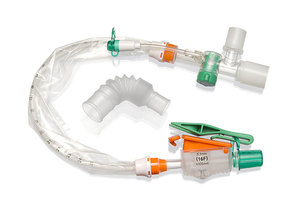 3720007-TrachSeal adult tracheostomy closed suction system, 72 hour, size F16