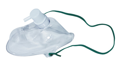 1104000-Adult, medium concentration oxygen mask