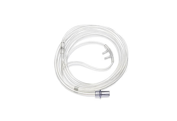 1165000-Adult, nasal cannula with curved prongs and tube, 1.8m