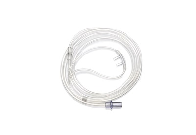 1161004-Adult, nasal cannula with straight prongs and tube, 2.1m