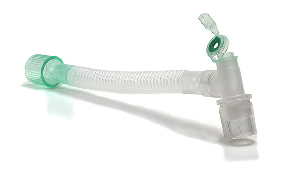 3505000-Flexible double swivel catheter mount 22F - double flip top cap with seal - 22M/15F, 1