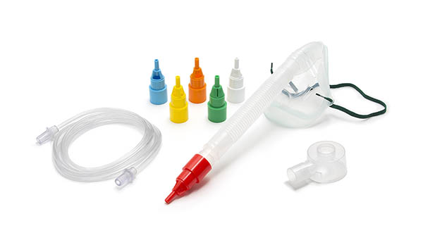 1107085-Intersurgical EcoLite, adult, venturi mask kit  