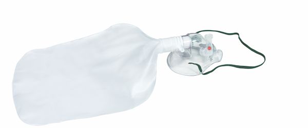 1292000-Respi-Check, paediatric, breathing indicator high concentration oxygen mask with