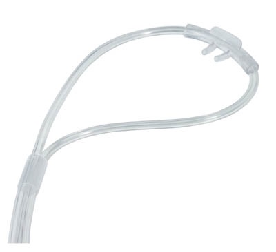 1144009-Sentri, infant, nasal cannula with curved prongs and tube, 2.1m