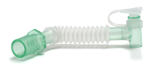 3534000-Superset fixed elbow paediatric/neonatal catheter mount 15M - 7.6mm port - 8.5F, 49mm-
